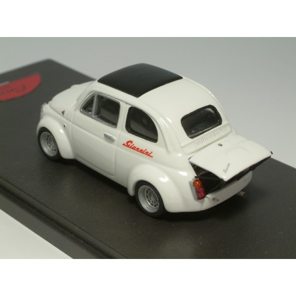 Fiat 500 Giannini 590 GT assetto corsa 1969 bianco - Standard Built 1:43